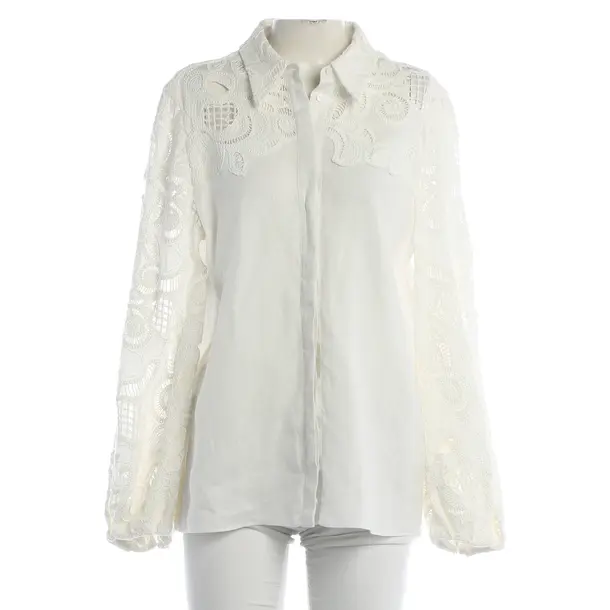 Blouse, in White, Linen, Dorothee Schumacher