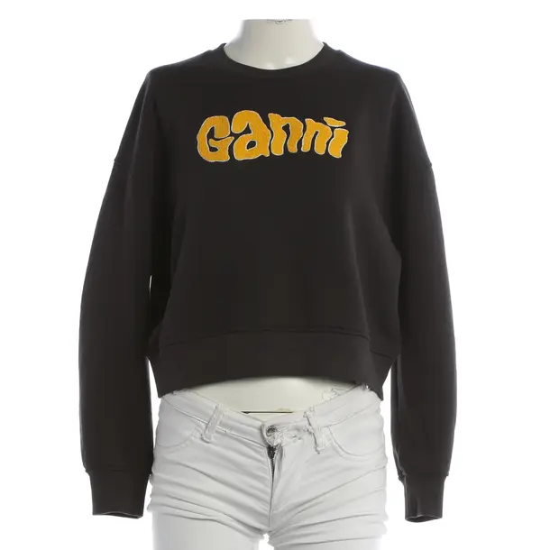 Sweatshirt, in Gray, Cotton, Ganni