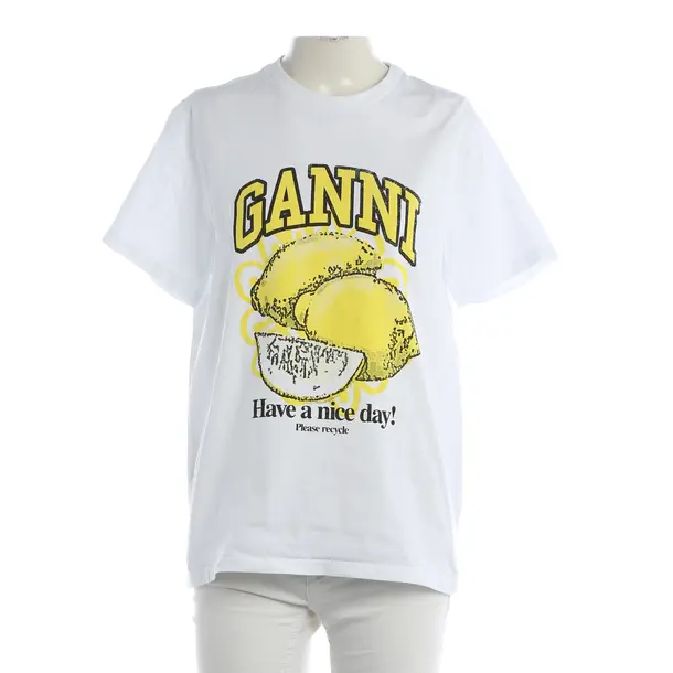Shirt, in Multicolored, Cotton, Ganni