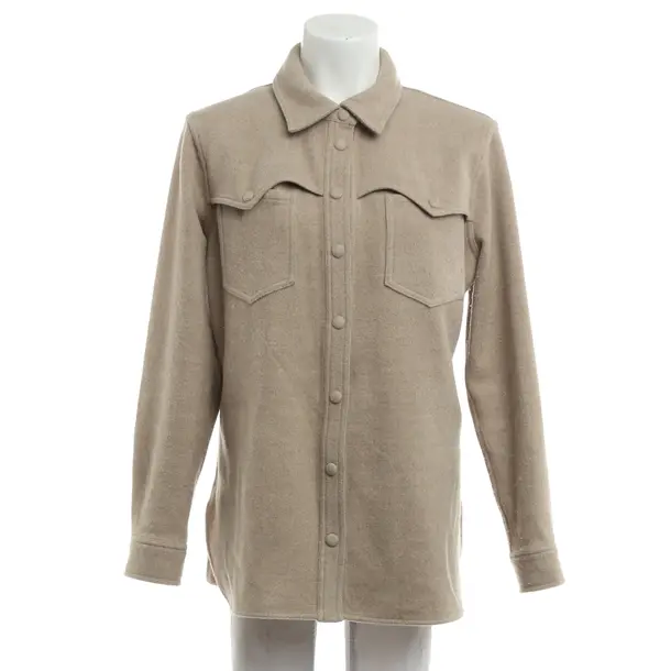 Übergangsjacke, in Beige, Wolle, Anine Bing
