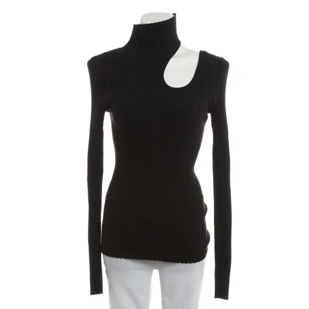 Long Sleeve Shirt, in Black, Cupro, Anine Bing