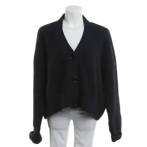 Cardigan, in Navy, Wool, Anine Bing