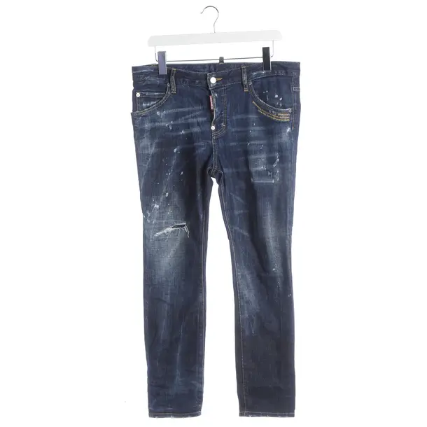 Jeans Slim Fit, in Navy, Baumwolle, Dsquared