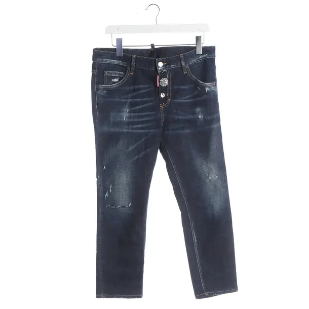 Jeans Slim Fit, in Navy, Baumwolle, Dsquared
