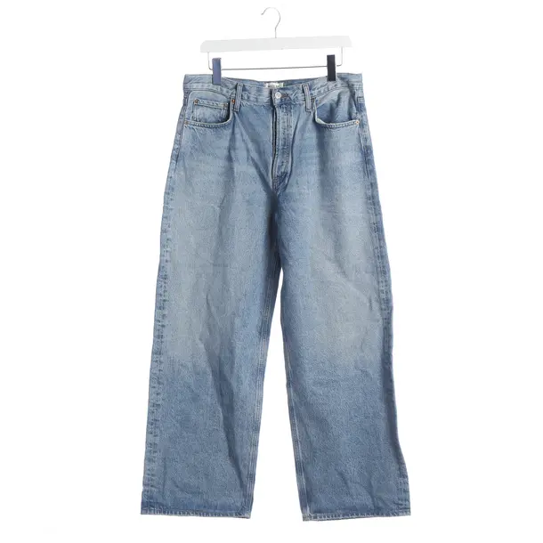 Jeans Straight Fit, in Blau, Baumwolle, Agolde