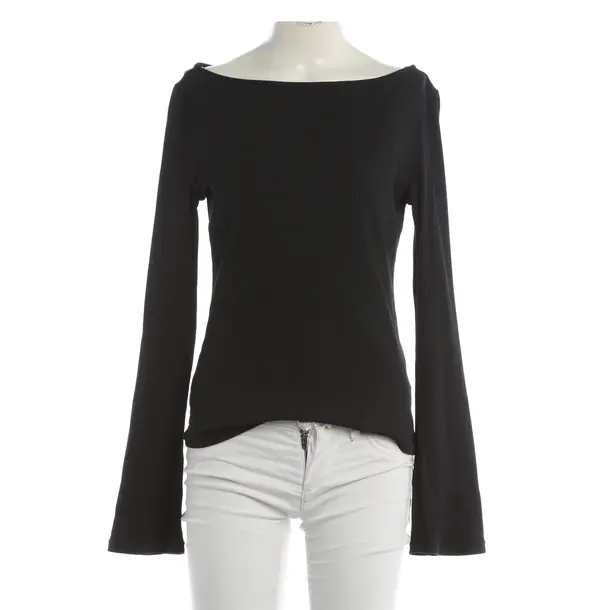 Long Sleeve Shirt, in Black, Polyamide, Anine Bing