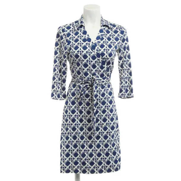 Kleid, in Weiß, Seide, Diane von Furstenberg