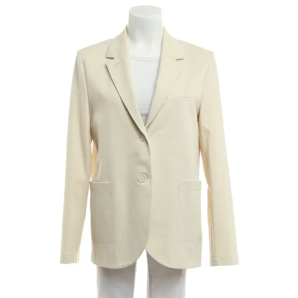 Blazer, in Cream, Viskose, Harris Wharf London