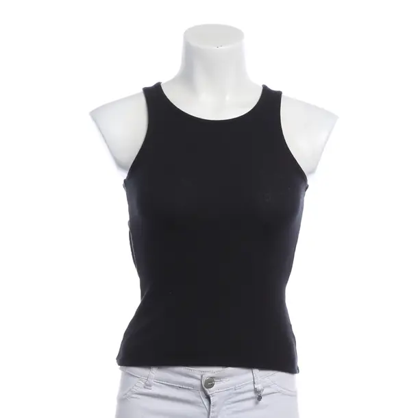 Top, in Schwarz, Baumwolle, by Aylin König
