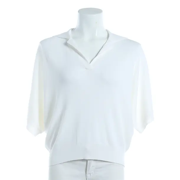 Poloshirt, in Weiß, Viskose, FFC