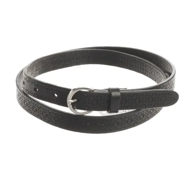 Belt, in Black, Leather, Marc Cain