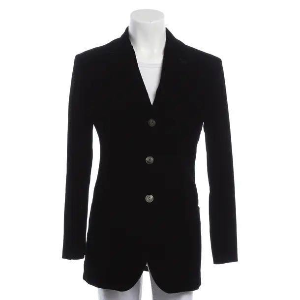 Blazer, in Black, Viscose, Giorgio Armani