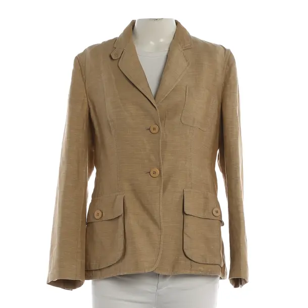 Blazer, in Brown, Leinen, Armani Collezioni