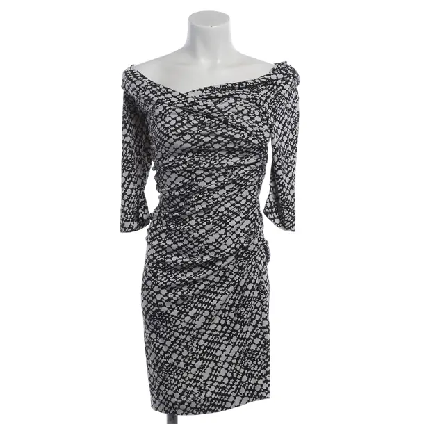 Dress, in Black, Silk, Diane von Furstenberg