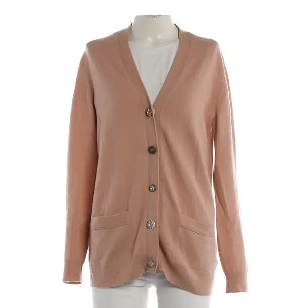 Cardigan, in Light Pink, Wool, Tory Burch