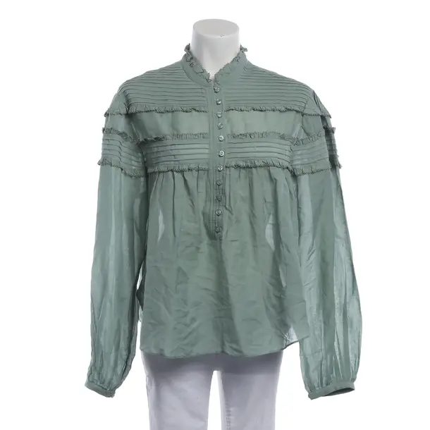 Bluse, in Grün, Baumwolle, Isabel Marant Étoile