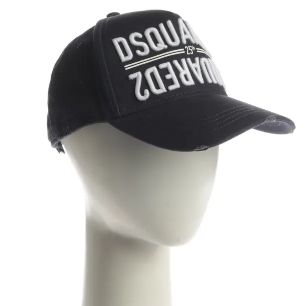 Cap, in Navy, Baumwolle, Dsquared