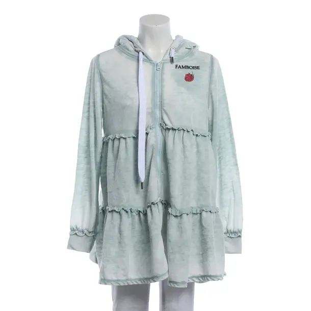 Zip-up Hoodie, in Light Green, Polyester, Frogbox