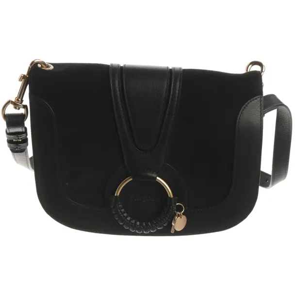 Borsa a cinture a tracolla, in Nero, Pelle, Vedere da Chloé