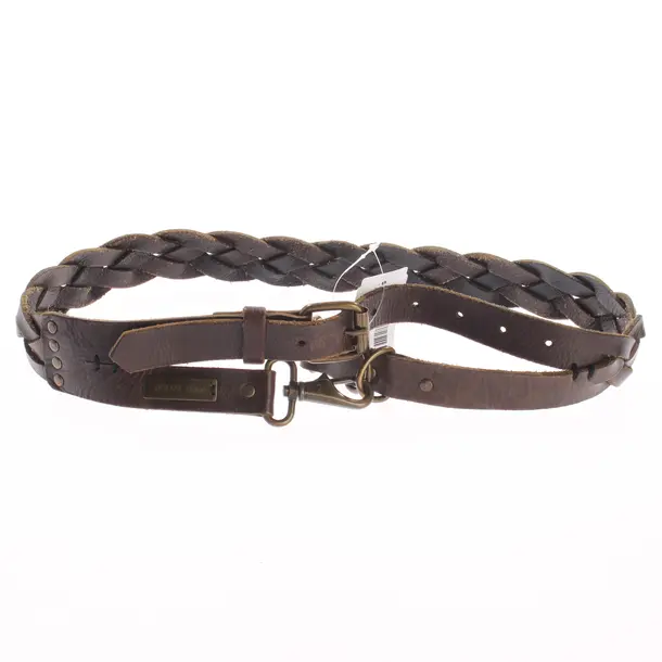 Belt, in Brown, Leather, Armani Jeans
