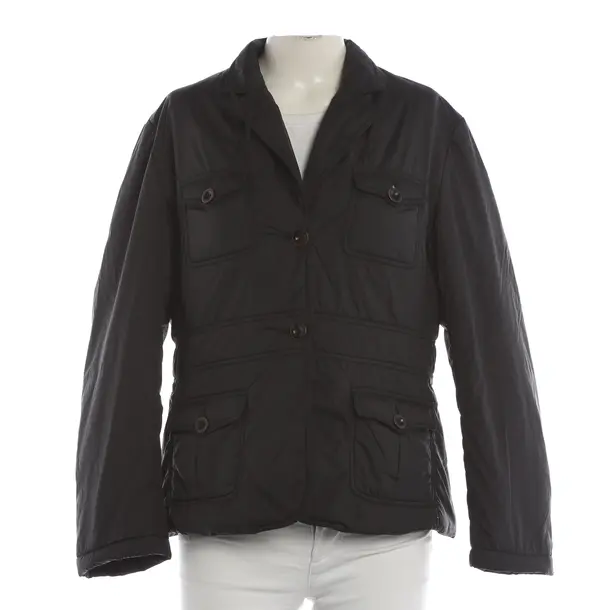 Mid-Season Jacket, in Black, Polyimide, Closed