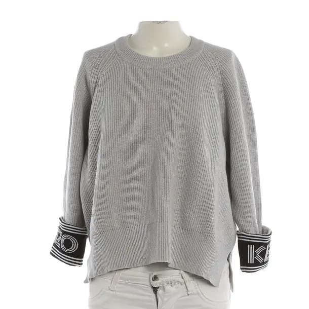 Pullover, in Grau, Baumwolle, Kenzo