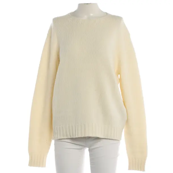 Jumper, in Beige, Wool, Palm Angels