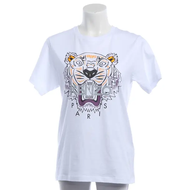 Shirt, in White, Cotton, Kenzo