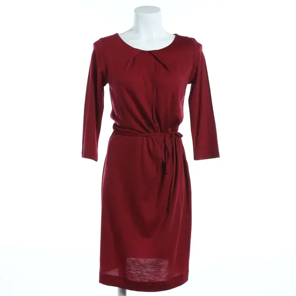 Dress, in Red, Wool, Lanius