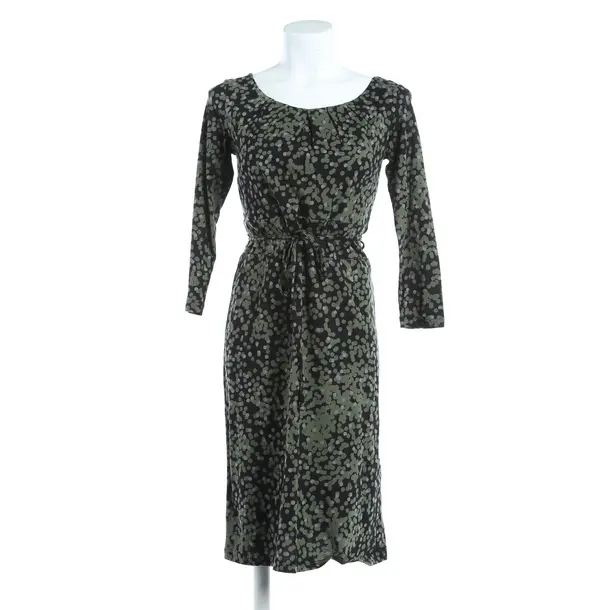 Dress, in Dark Green, Cotton, Lanius