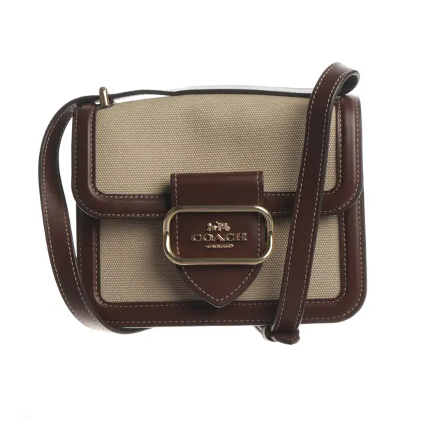 Cross Body Bag, in Beige, Baumwolle, Coach