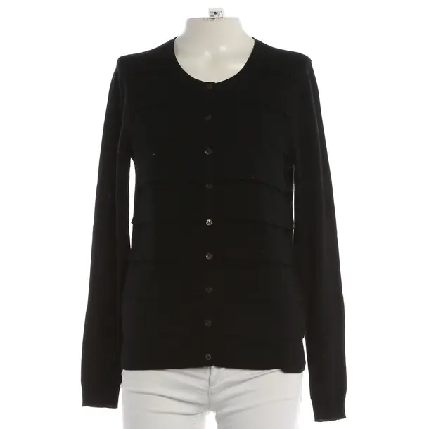 Cardigan, in Black, Cotton, Hugo Boss Black Label
