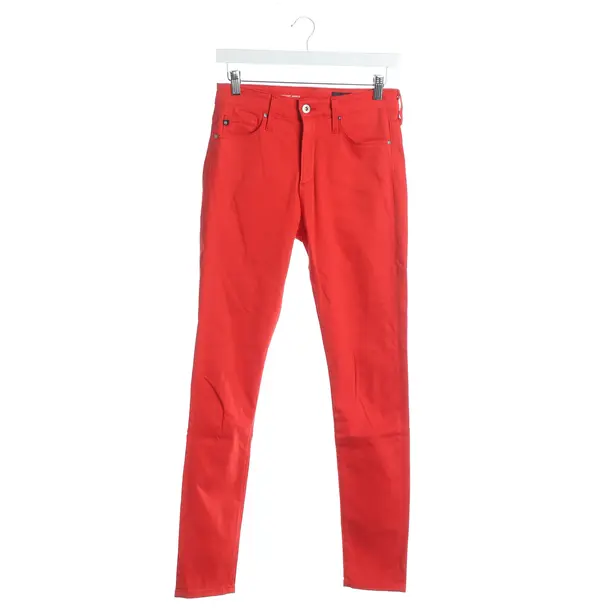 Slim Fit Jeans, in Red, Cotton, Adriano Goldschmied