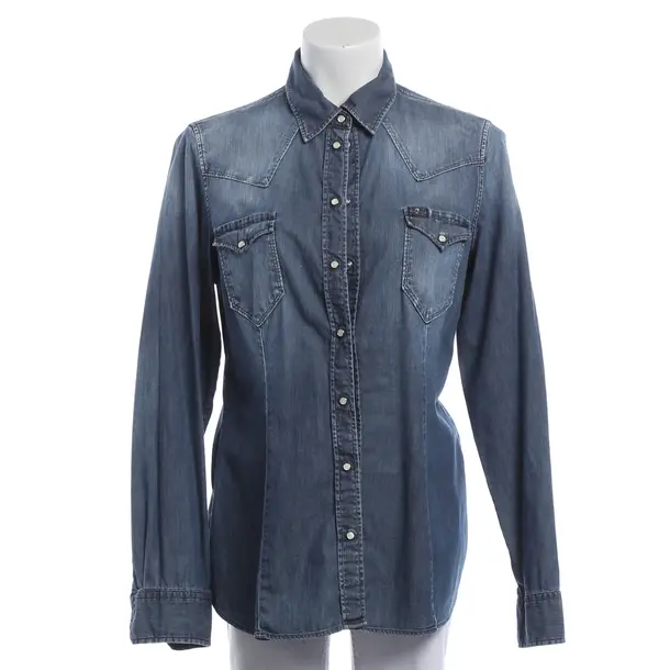 Jeanshemd, in Blau, Baumwolle, 7 for all mankind