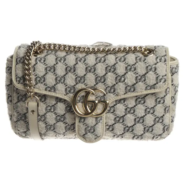Schultertasche, in Beige, Sonstiges Material, Gucci