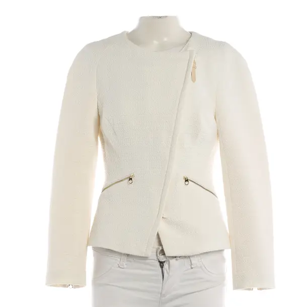 Mid-Season Jacket, in Cream, Cotton, Ted Baker