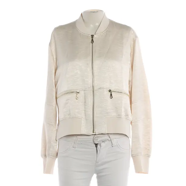 Mid-Season Jacket, in Beige, Viscose, Mos Mosh