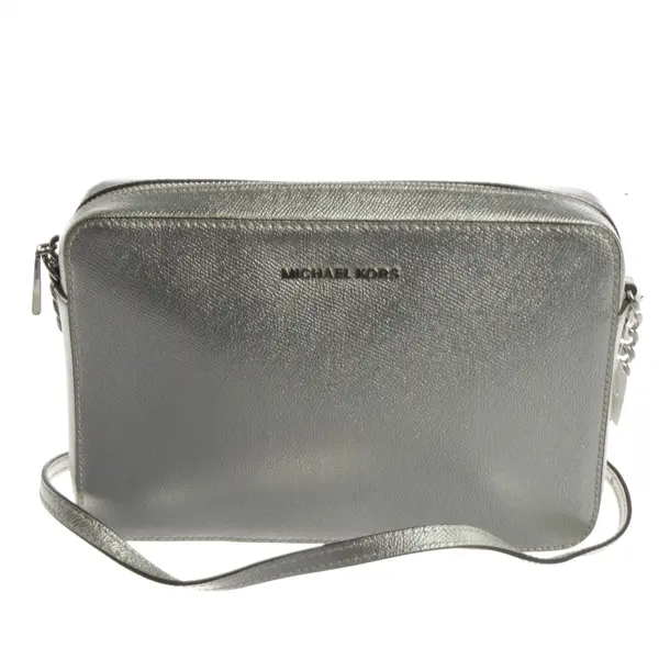 Borsa a cinture a tracolla, in argento, Poliuretano, Michael Kors