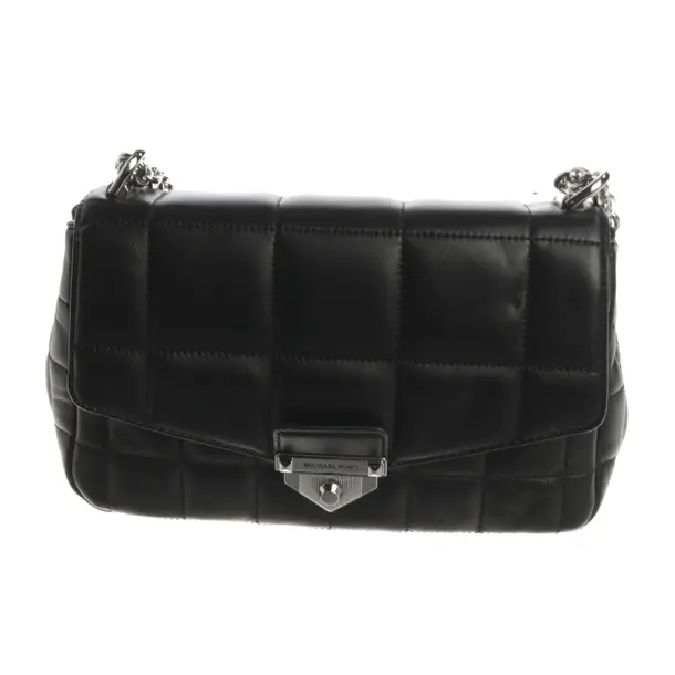 Schultertasche, in Schwarz, Leder, Michael Kors
