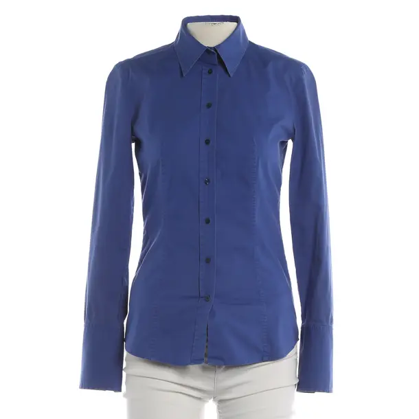 Blouse, in Blue, Cotton, Hugo Boss Red Label