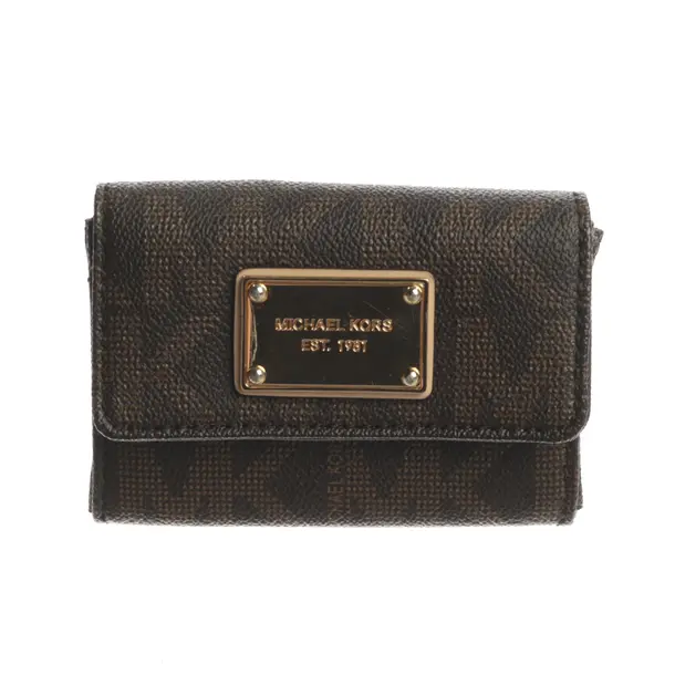 Portafoglio, in Marrone, Poliuretano, Michael Kors