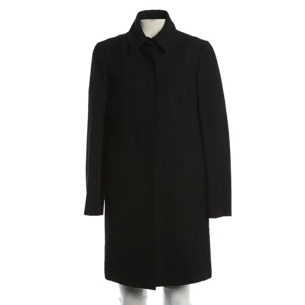 Cappotto mezza stagione, in Nero, Lana, Hugo Boss Etichetta Rossa