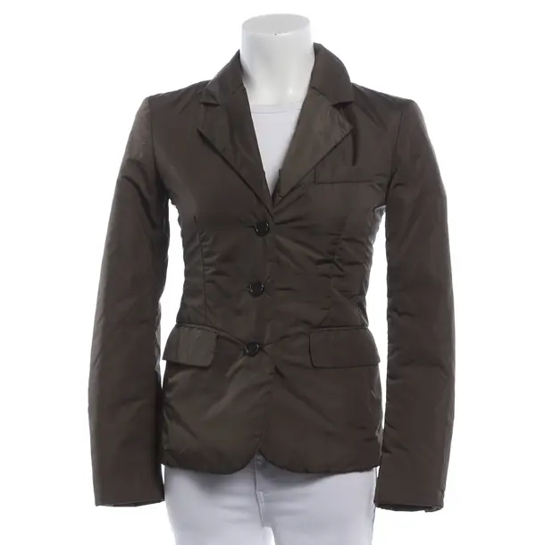 Übergangsjacke, in Dunkelgrün, Polyamid, Prada Linea Rossa