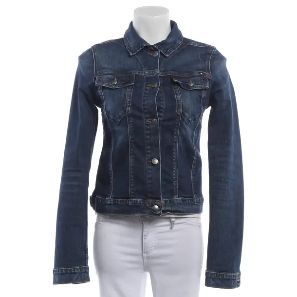 Jeansjacke, in Navy, Baumwolle, Tommy Hilfiger