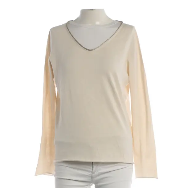 Pullover, in Beige, Baumwolle, Fabiana Filippi