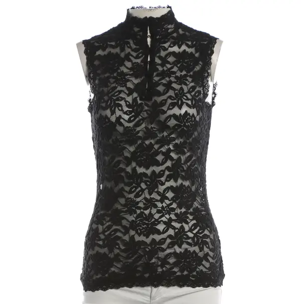 Top, in Schwarz, Spitze, Rosemunde
