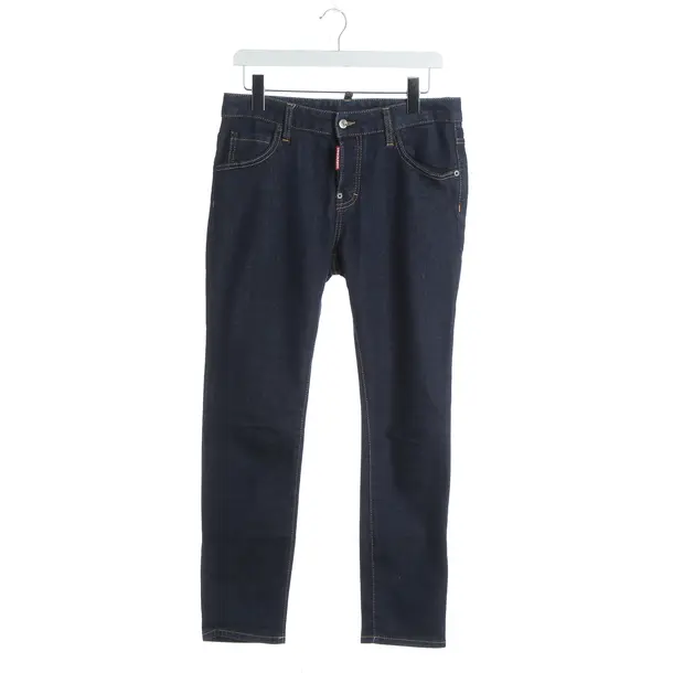 Jeans straight fit, in Blu, Cotone, Dsquared