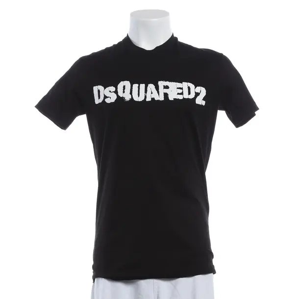 T-Shirt, in Black, Baumwolle, Dsquared