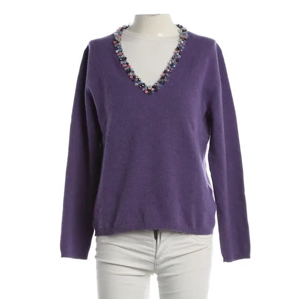 Maglia in cachemire, in Viola, Cachemire, Fabiana Filippi