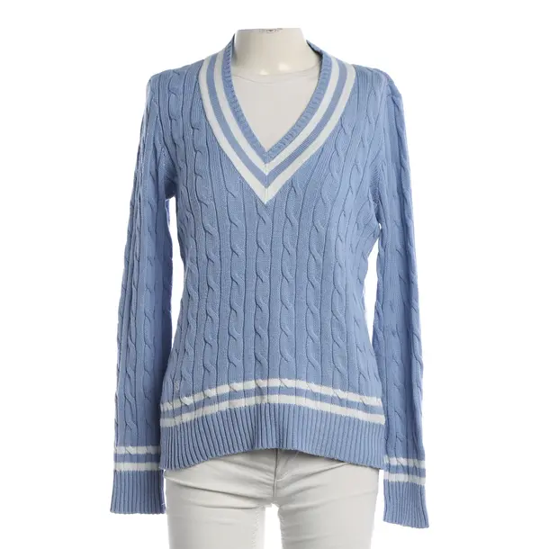 Maglione, in Azzurro, Cotone, Lauren Ralph Lauren